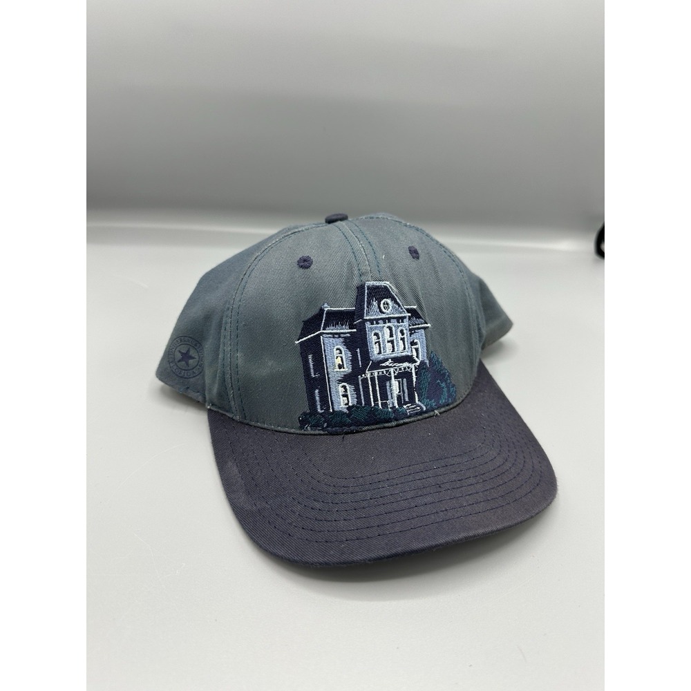 Vintage 90's Psycho Universal Studios SnapBack Hat USA Made Rare Faded Spell Out
